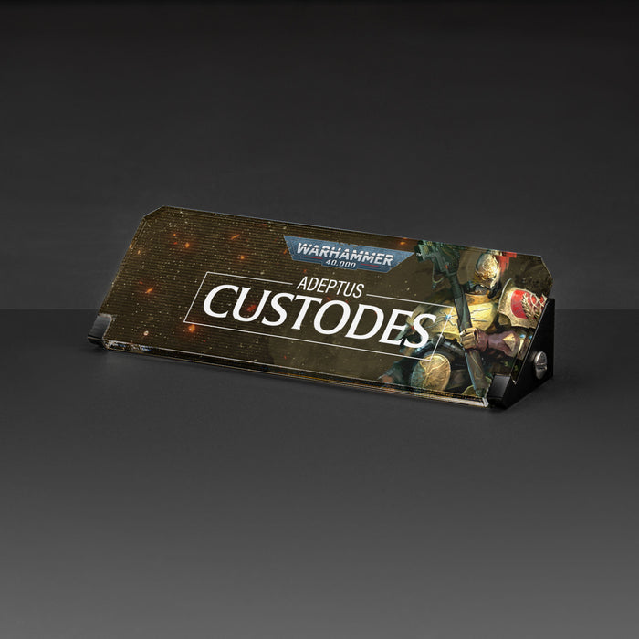 Plaque for Warhammer® 40,000 - Adeptus Custodes