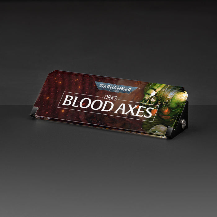 Plaque for Warhammer® 40,000 - The Blood Axes