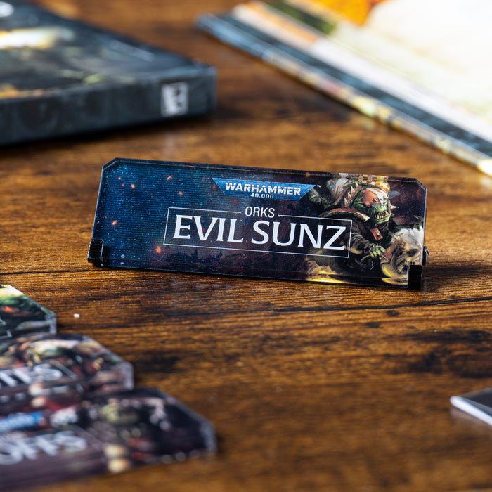 Plaque for Warhammer® 40,000 - The Evil Sunz