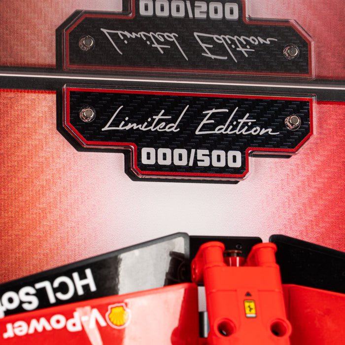Limited Edition Wall Mounted Display Case for LEGO® Technic Ferrari SF-24 F1 Car (42207)