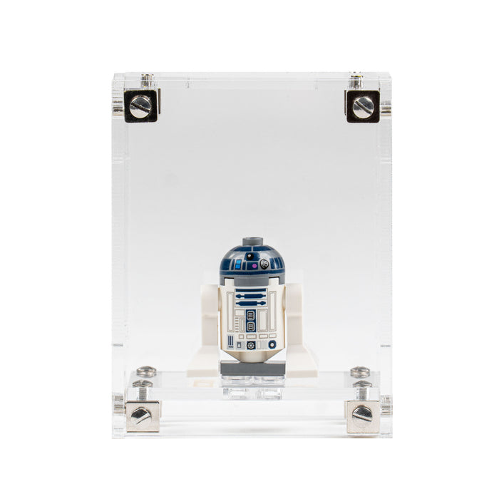 Clear Modular Display Case for LEGO® Minifigure